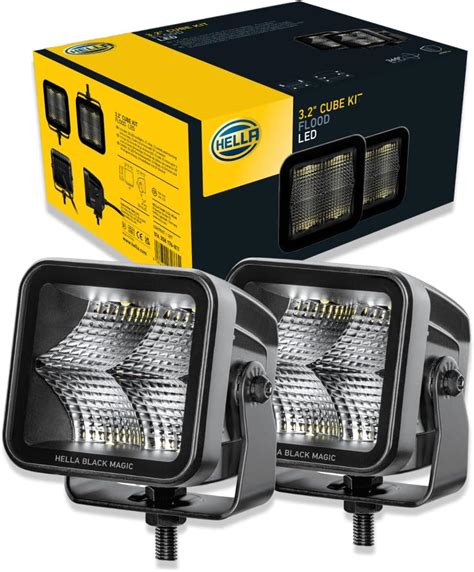 Hella LED Light Bars - High Beam Universal Fog Lamp (9-33V,25W,White ...