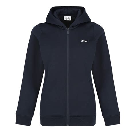 Slazenger | Fitted Full Zip Hoodie Womens | Zip Hoodies | SportsDirect.com
