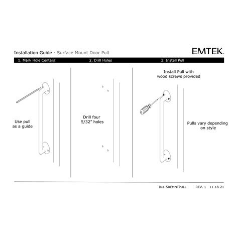 Baden Door Pull | Emtek