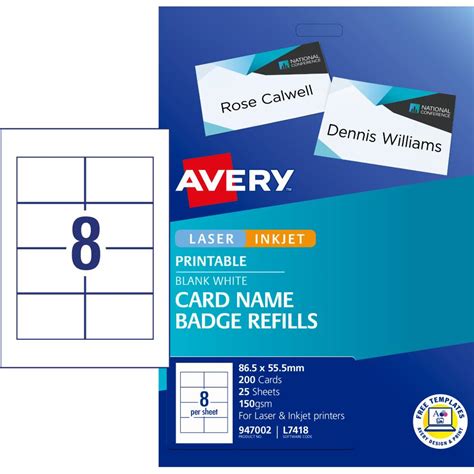 Blank avery business cards template - lasoparevolution
