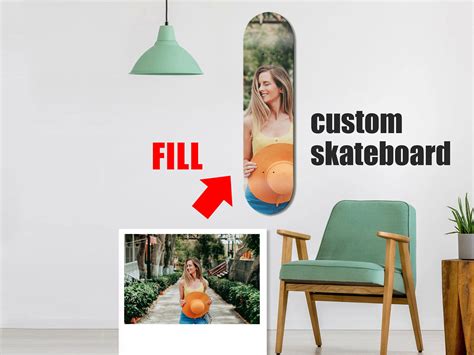 Custom Skateboard Deck Wall Decor, Create Your Own Personalized ...