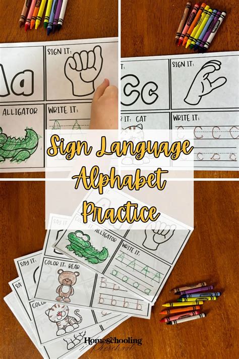Image result for Sign Language Alphabet for Preschool