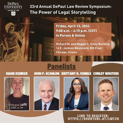 DePaul Law Review on LinkedIn: DePaul Law Review is excited to host the ...