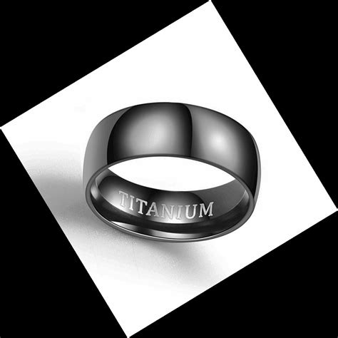 钛钢戒指批发厂家 8MM镜面不锈钢戒指 速卖通爆款男女简约对戒-阿里巴巴