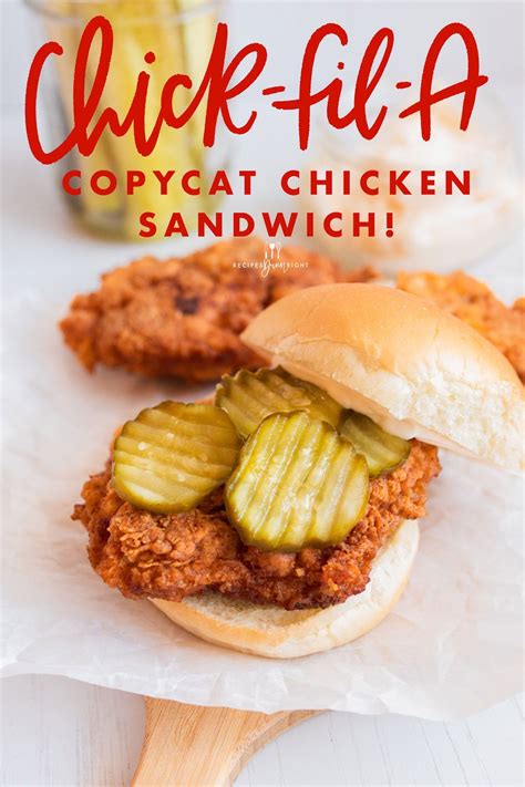 Copycat chick fil a chicken sandwich – Artofit