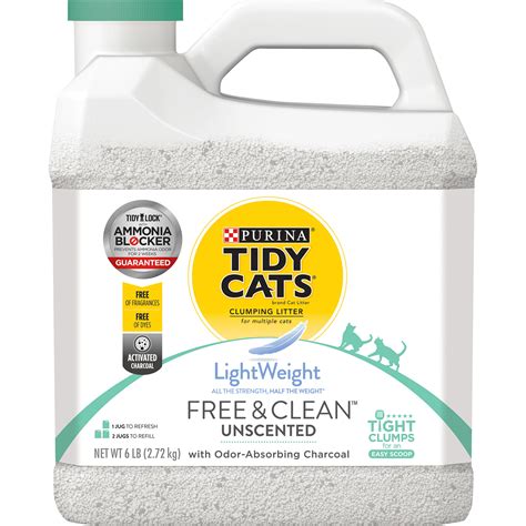 Buy Purina Tidy Cats Light Weight, Low Dust, Clumping Cat Litter ...