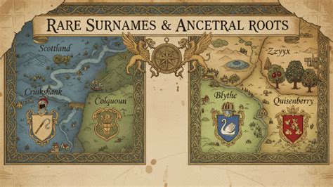 Rare Last Names: What Makes a Surname Truly Uncommon - A House in the Hills