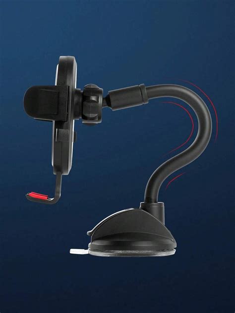 Car Phone Holder With Suction Cup For Windshield, Dashboard And Central ...