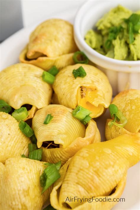 Air Fryer Taco Stuffed Shells | Air Frying Foodie