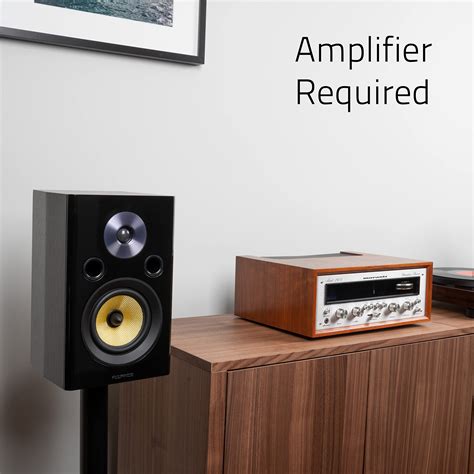 Fluance Signature Series HiFi Two-way Bookshelf Surround Sound Speakers ...