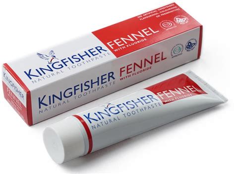 Kingfisher Fennel Toothpaste Fluor 100 ml | lyko.com