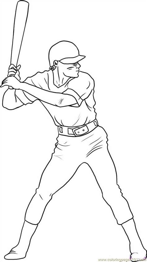Baseball Pitcher Coloring Pages 的图像结果
