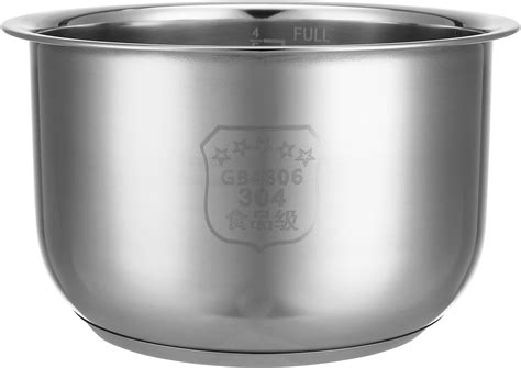 Amazon.com: GRIRIW Stainless Steel Non Stick Inner Cooking Pot 3L for ...