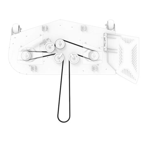 Ariens 0.53-in x 151.25-in Deck Belt, for 52-in Zero-turn Mowers ...