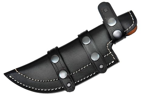 Ottoza TOP GRAIN Leather Knife Sheaths for Fixed Blade Knives, RIGHT ...