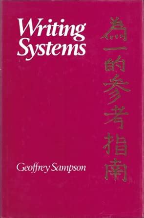 Writing Systems: A Linguistic Introduction : Sampson, Geoffrey: Amazon ...
