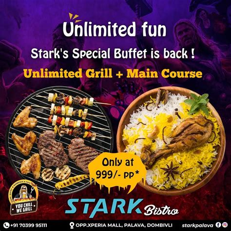 Menu at Stark Bistro, Dombivli, I-THINK LODHA PALAVA