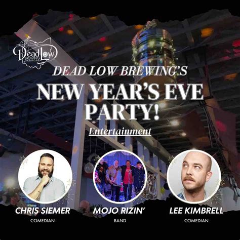 Dead Low Brewing on LinkedIn: 🪩 Dead Low Brewing’s NYE Party on Sunday ...