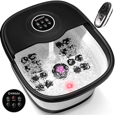 Collapsible Foot Spa Bath with Heat, Remote Control, Temperature ...