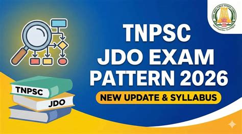 TNPSC JDO Exam Pattern 2026: Comprehensive Guide | MAHESH IES ACADEMY