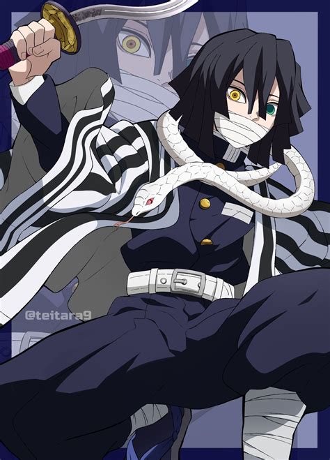 | Save & Follow | Obanai Iguro • Demon Slayer • Kimetsu no Yaiba ...