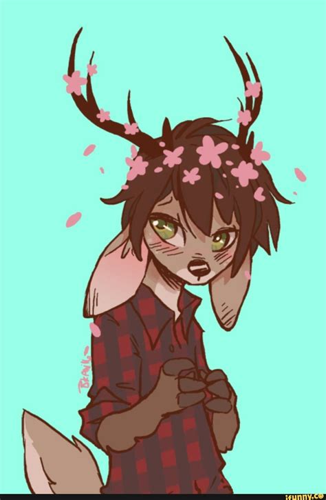 This is so cute! | Furry drawing, Deer furry, Furry art