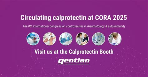 Gentian at CORA 2025 - Circulating calprotectin, Palazzo del Casinò ...