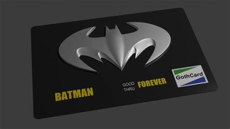 ArtStation - Bat Credit Card|Batman & Robin (1997)