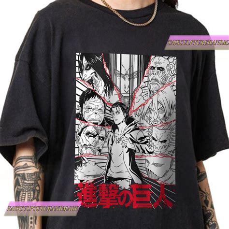 Attack on Titan Shirt, Attack Titan Shirt,aot Shirt, Attack on Titan ...