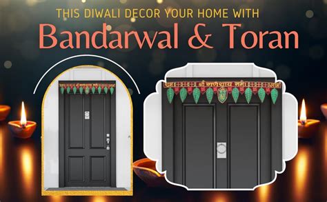 Buy Collectible India Bandarwal Toran for Door Diwali Pooja Mandir ...
