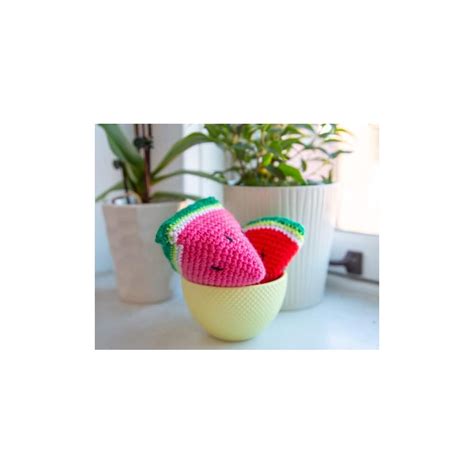 Buy Darn Good Yarn - Watermelon DIY Crochet amigurumi - Crochet Kit ...