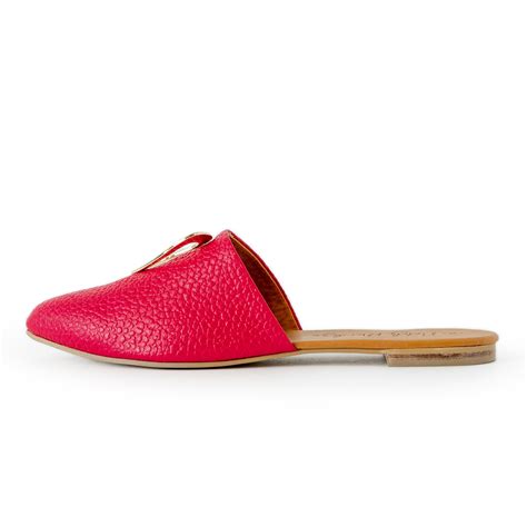 Tina Flats - Cherry | Sparkle with Comfort