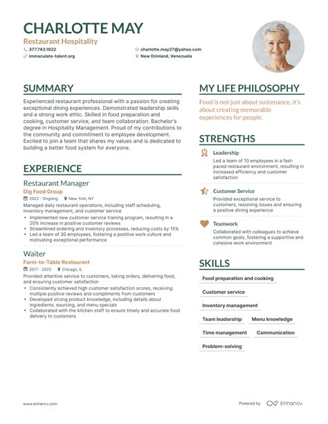 Objective For Restaurant Resume Cook Resume Examples Templates,
