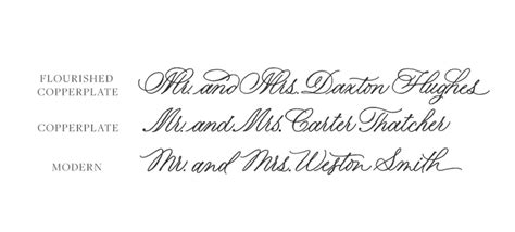 Calligraphy Script Styles & Envelope Layouts — Tara Marie Calligraphy