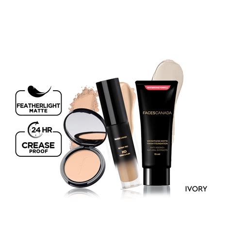 Concealer, Foundation & Compact Combo Online | Faces Canada