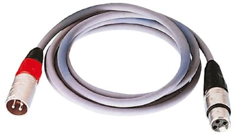 RS PRO | RS PRO Female 3 Pin XLR to Male 3 Pin XLR Cable, Red, 5m | 742 ...