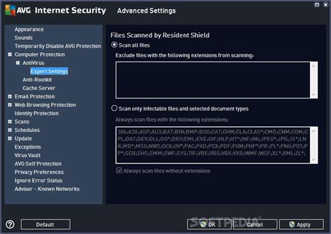Image result for Disable Internet Security AVG