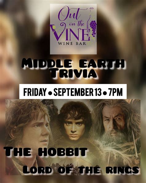Middle Earth Trivia ☆ Lord of the Rings & The Hobbit ☆ , 334 East Dixie ...
