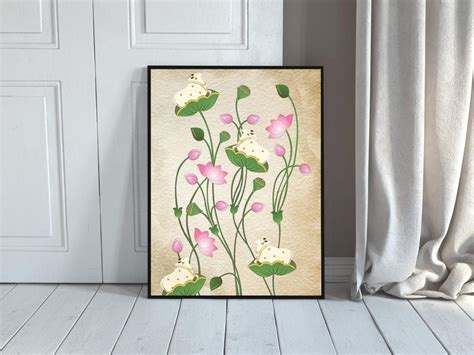 Buy Printable Pichwai Painting Home Decor, Poster, Wall Art, Vintage ...