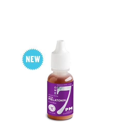 844 mg Med 7 PM with Melatonin - Med 7 CBD Wholesale