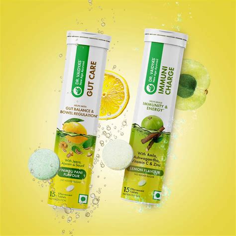 Dr. Vaidya's Digestive Support Effervescent Gut Relief Online – Dr Vaidya's