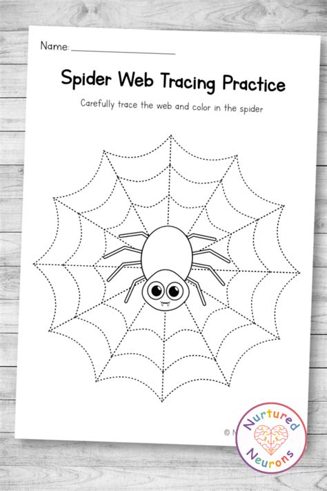Free Spider Web Word Tracing for Kids: Fun & Learning!