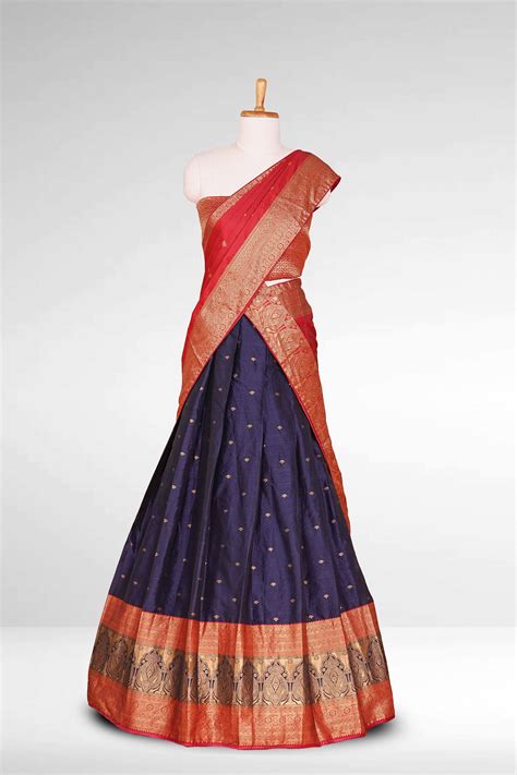 Graceful Half Sarees Online – Traditional Elegance by Anantham Silks