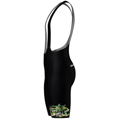 Santini UCI Road World Championships Kigali Bibshorts-Black
