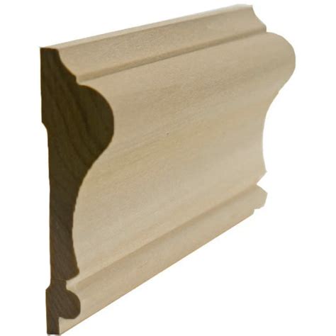 EWCH11 Colonial Chair Rail 2-3/4" Tall x 3/4" Trim Moulding. Unfinished - Walmart.com