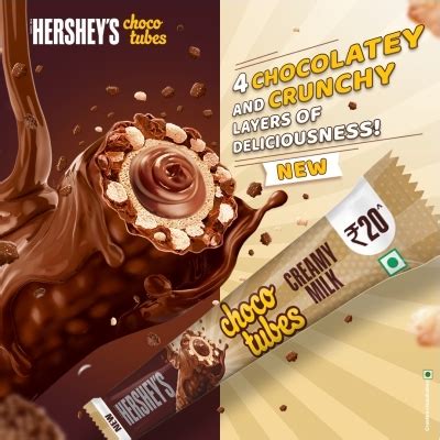 Buy HERSHEY'S CHOCOTUBES Online | 4 Delicious Layers in Every Bite ...