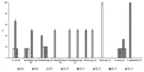 Detection of multiple antibiotic-resistant bacteria from the hospital ...