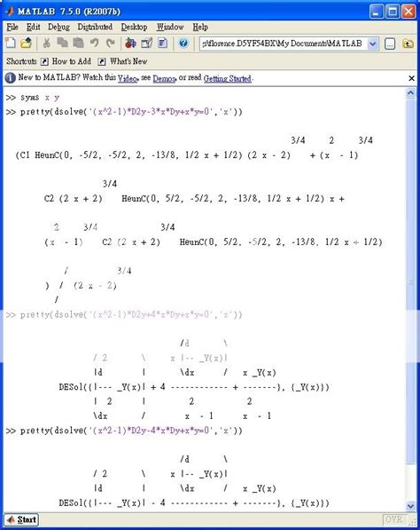 Image result for Solving Ode MATLAB
