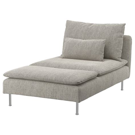 SÖDERHAMN chaise longue, Viarp beige/brown - IKEA
