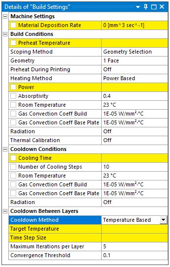 7.2. Build Settings